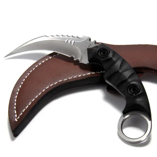 KK128_S4_01 Shadow Spinosaurus Double Edged Claw Knife | 3.46