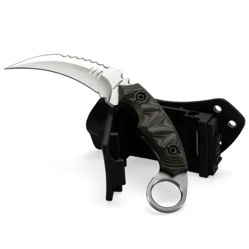 KK129_S2_01 Shadow Spinosaurus Double Edged Claw Knife | 3.46