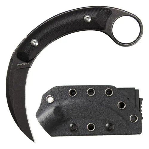 aether claw karambit knife | 3.14″ black stonewashed d2 blade | black g10 handle | edc & camping hunting tool | kiaslore kk1014 1 aether claw karambit knife | 3.14″ black stonewashed d2 blade | black g10 handle | edc & camping hunting tool | kiaslore kk1014 1